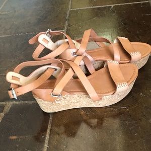 Kelvin Klein jeans wedges